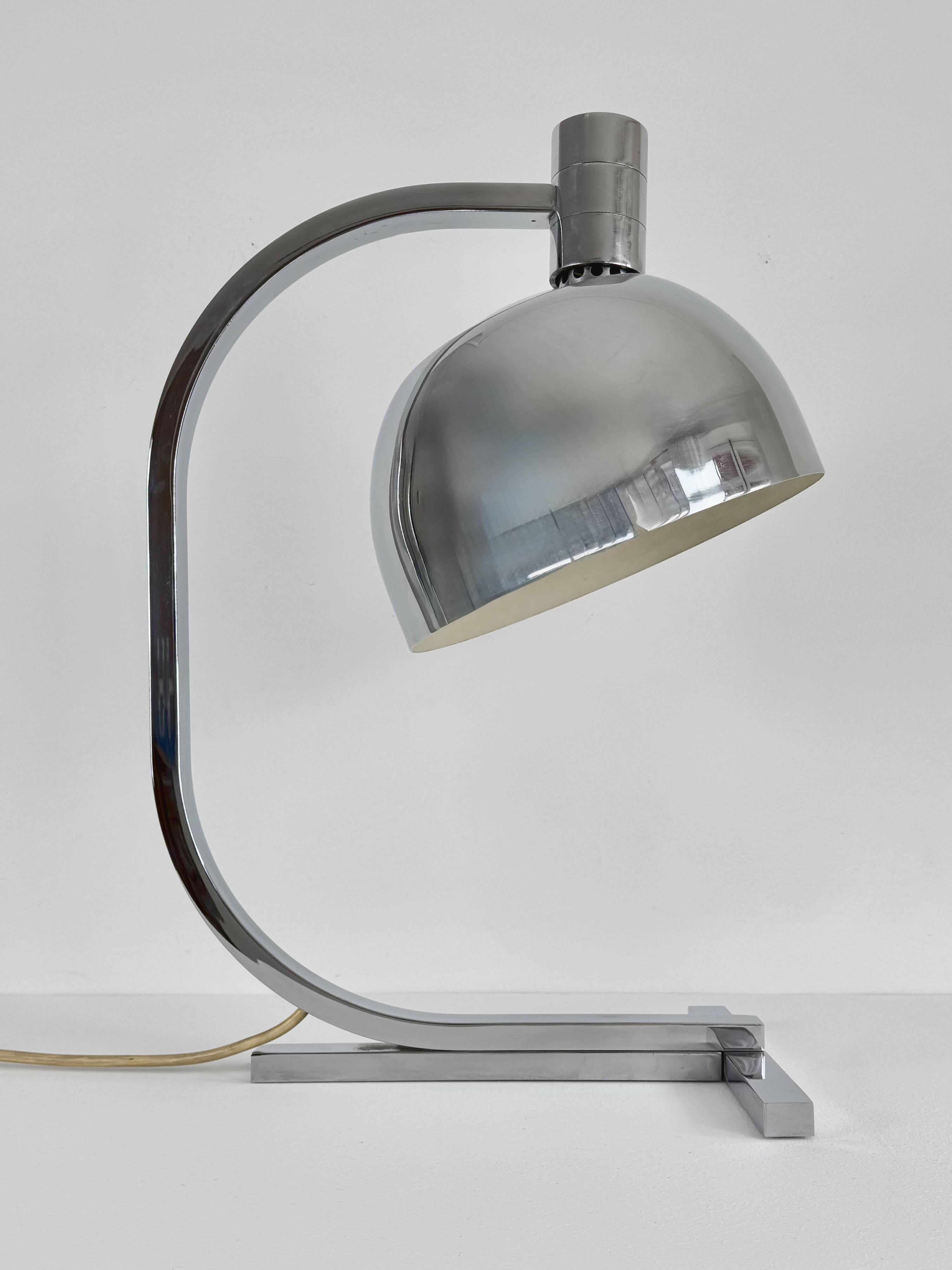 XL Lamp AM/AS by Franco Albini, chrome brass, Italy, 1960