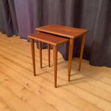 Paire de tables d'appoint, Danemark, années 1960.