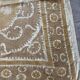 Vintage hand-embroidered tablecloth 145x156 cm