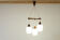 Suspension scandinave en teck 1960's