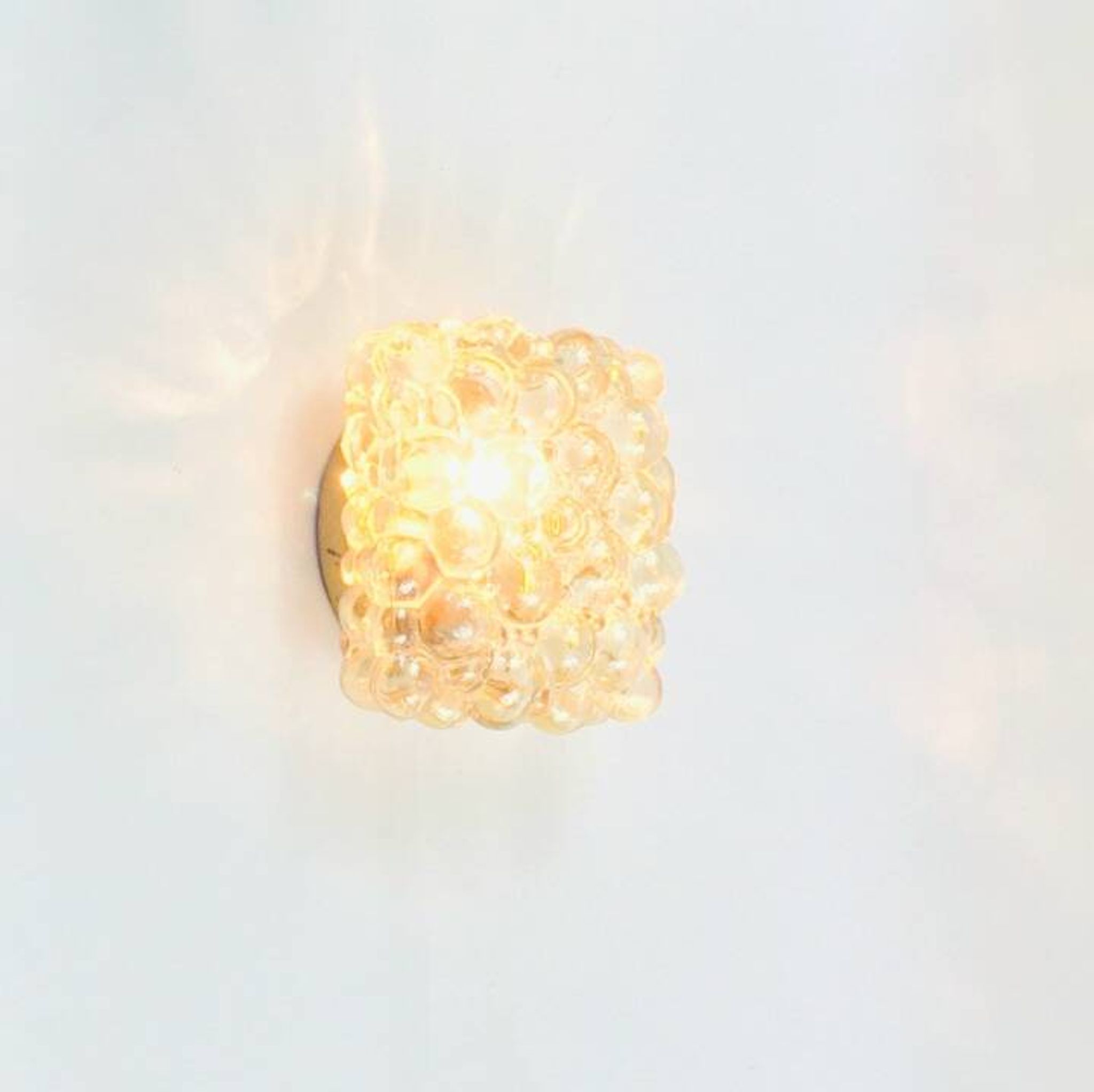 Mid Century Bubble Glass Wall Light By Helena Tynell For Limburg, 1960s/70s