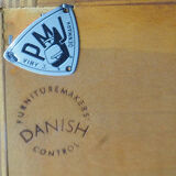 Danish design buffet with sliding doors by Poul Jessen, 1960's
