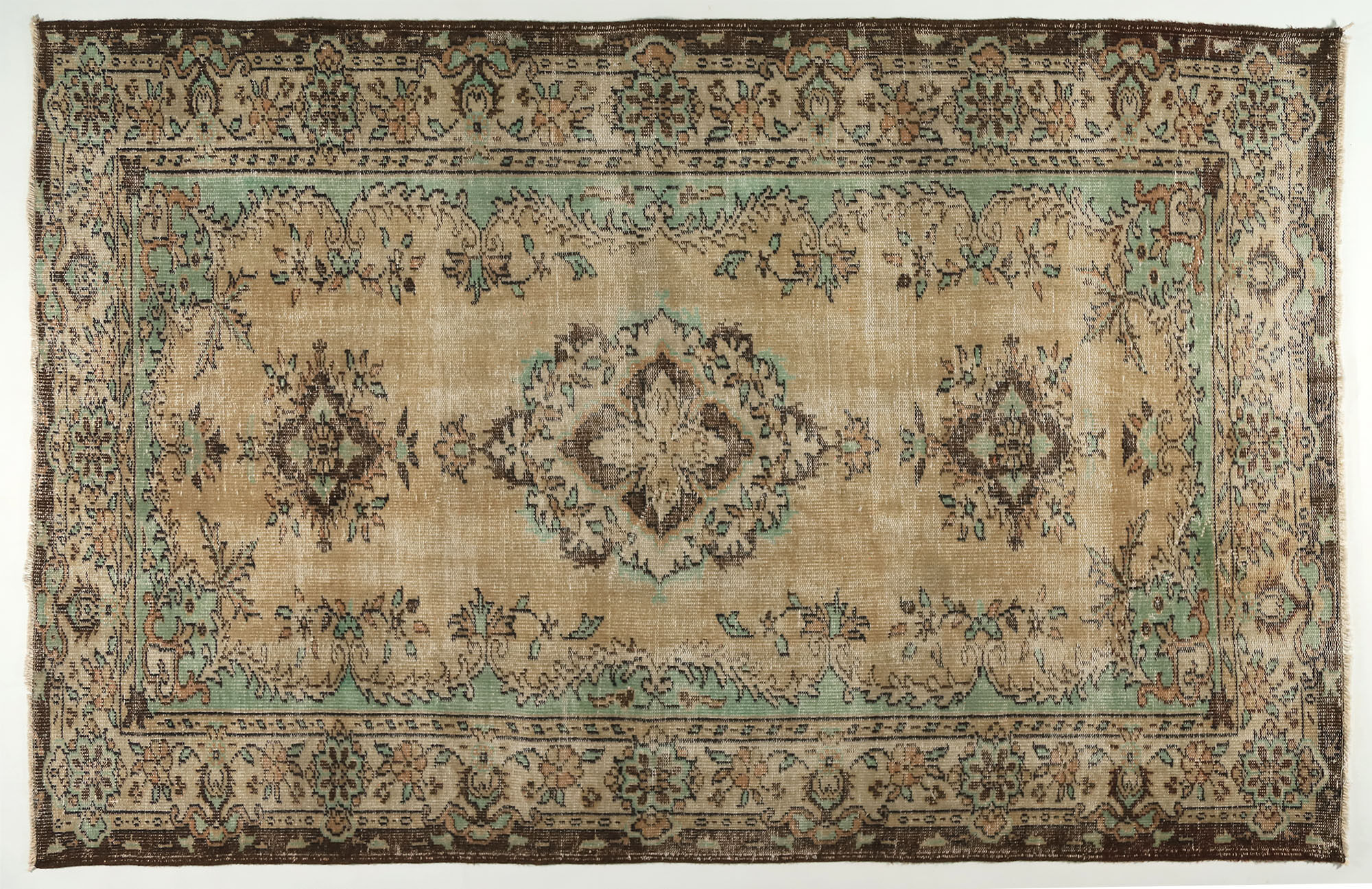 Anatolian handmade vintage rug