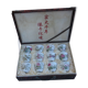 Old luxury chinese box, 12 porcelain bowls