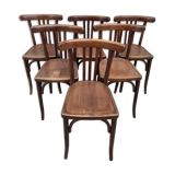 Series of 6 bistro chairs Year 30