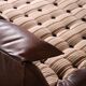 Le Bambole Bed In Buffalo Leather By Mario Bellini For B&B Italia, 1970s