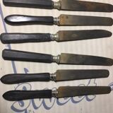 Lot de 39 couteaux anciens années 40