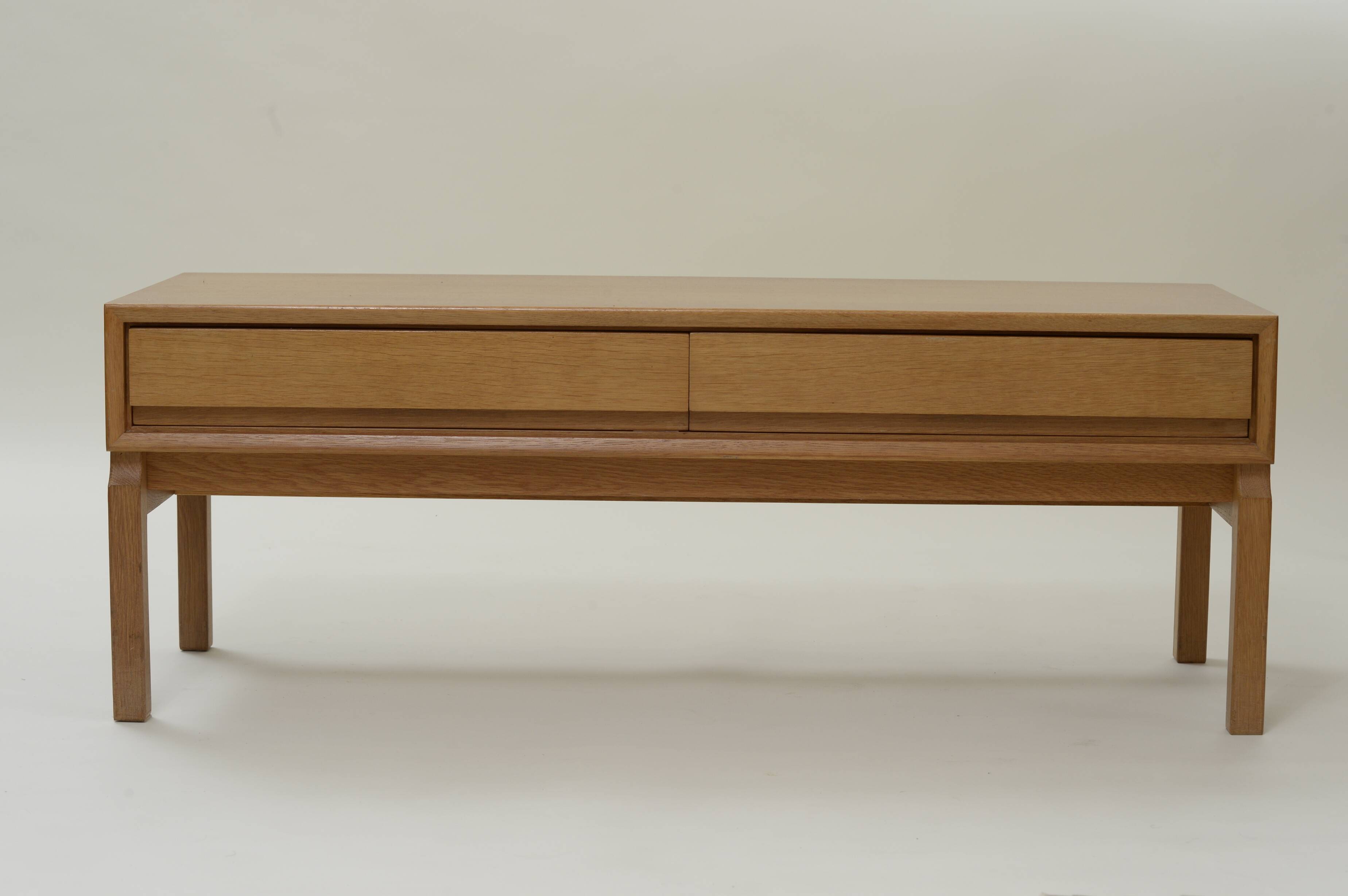 Light oak coffee table by marian grabinski ikea