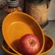 Duo of enamelled cast iron dishes Made in France LE CREUSET vintages