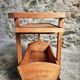 Vintage oak bar cart – France, 1950s