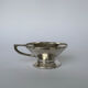 Set of 6 Mid Century Modern Silver Plated Coffee Cups