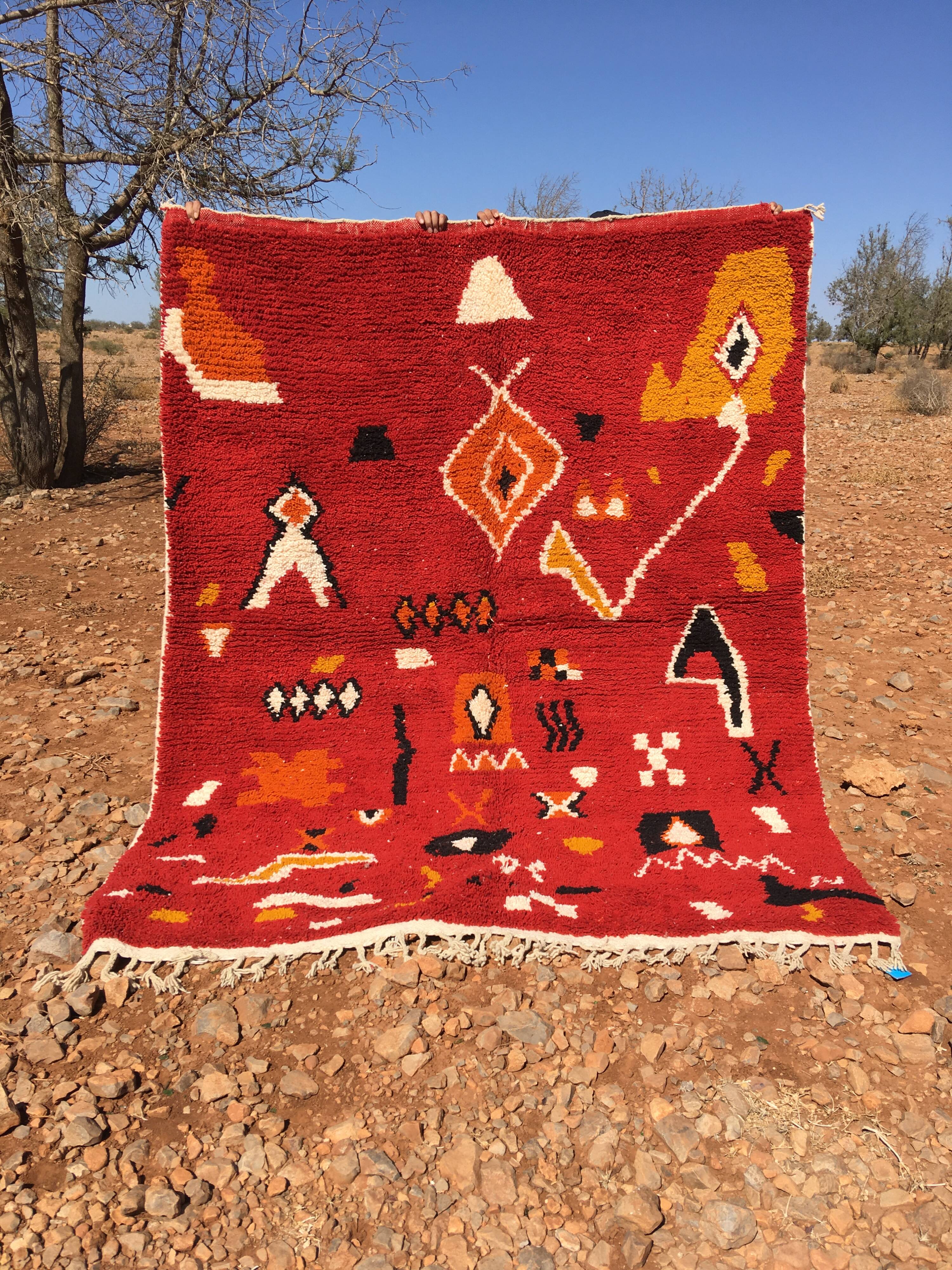 Tapis Boujaad 248 x 200 cm