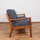 Danish teak Senator sofa by Ole Wanscher for Poul Jeppesens, 1950s