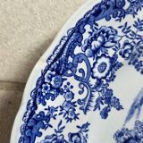 Lunéville blue English dinner plates