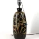 Art Deco Lamp in Stoneware with Blue Birds – Atelier Primavera, circa 1930