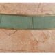 Ovoid table in pink and green travertine, circa 1975