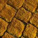 Moroccan wool Berber rug yellow rug