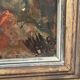Original Swedish Oil on Panel – "The Bullfight" by Owe Wessbohn – Dated 1953 – Framed Period Piece – 59 × 51 cm