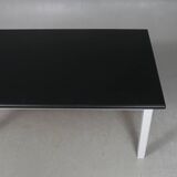 Vintage 180 cm suede dining table