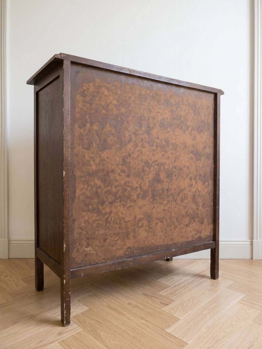 Louis XV chest of drawers in wood with 4 drawers