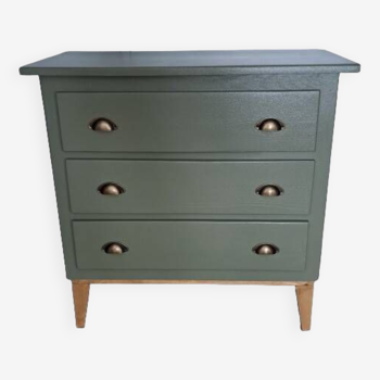 Rød Sødgren chest of drawers green Thisted