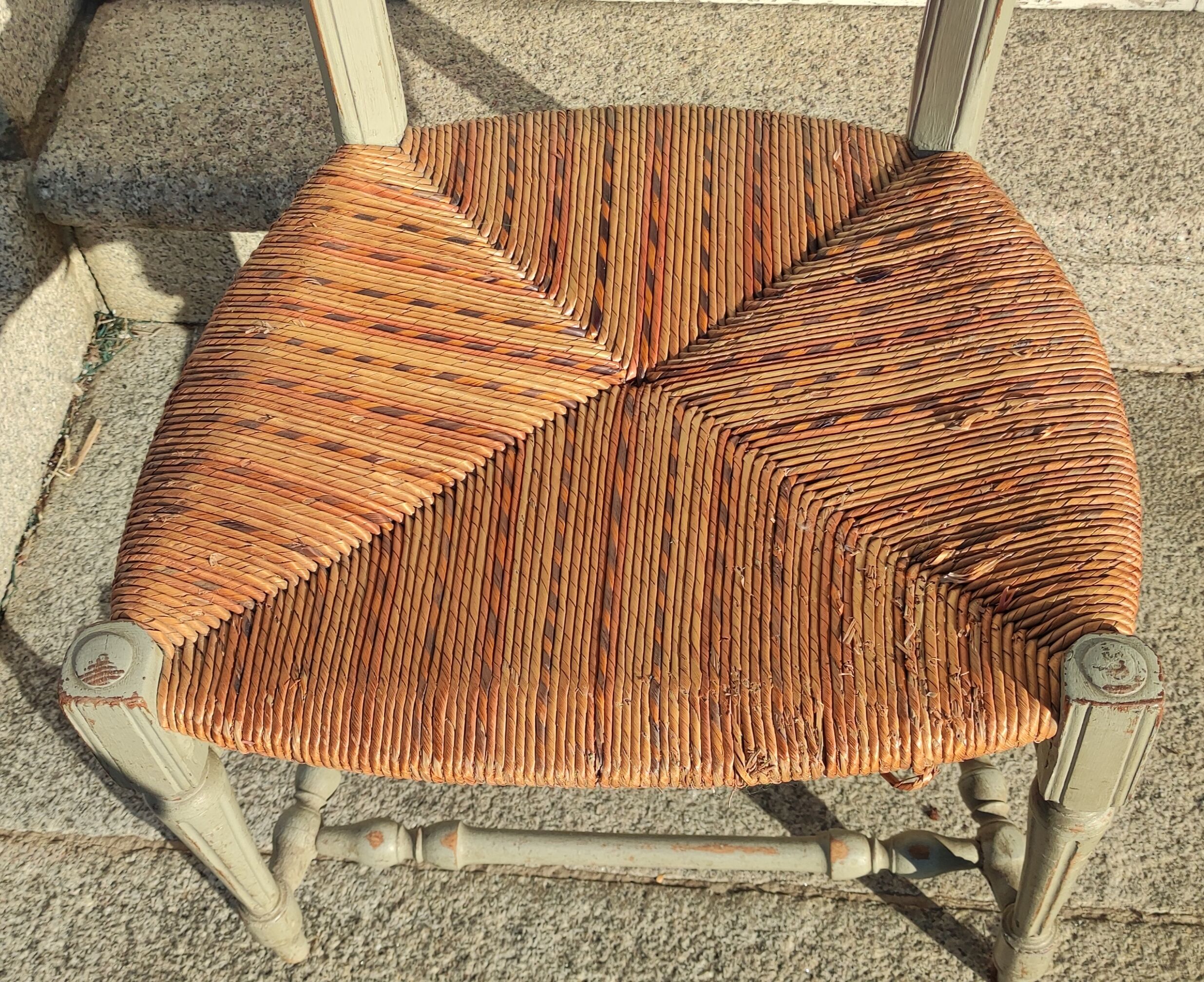 Old changing chair Louis XVI