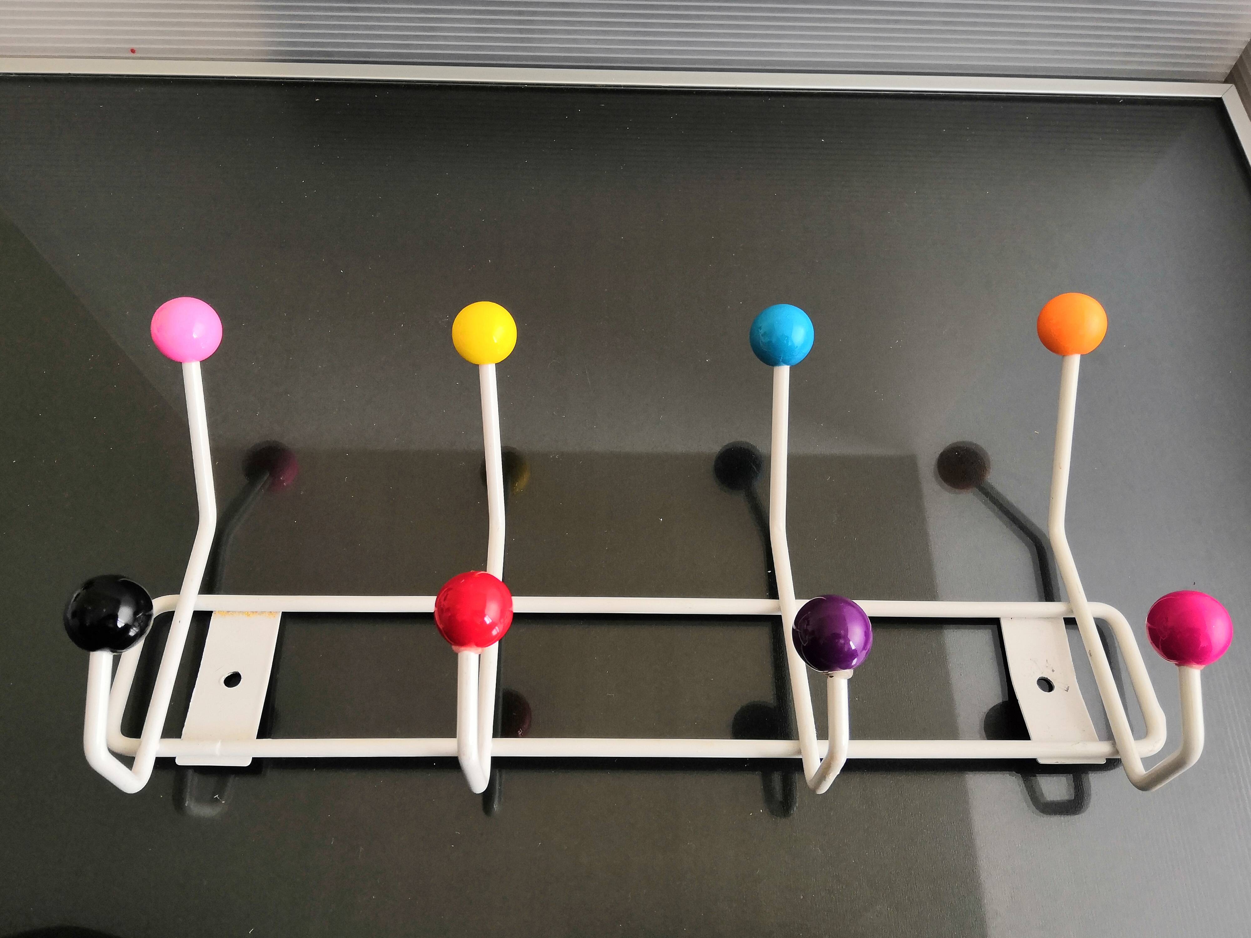 small vintage metal rack Sputnik Atomic