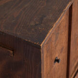 Antique cedar mizuya ko-dansu, Meiji-Taishō period (circa 1890-1925) #39