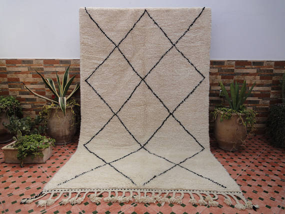 Beni ouarain 155x250cm carpet