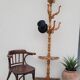 Office chair signed Baumann bistro style curved wood - 1930s