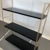 3 tray vintage metal String shelves