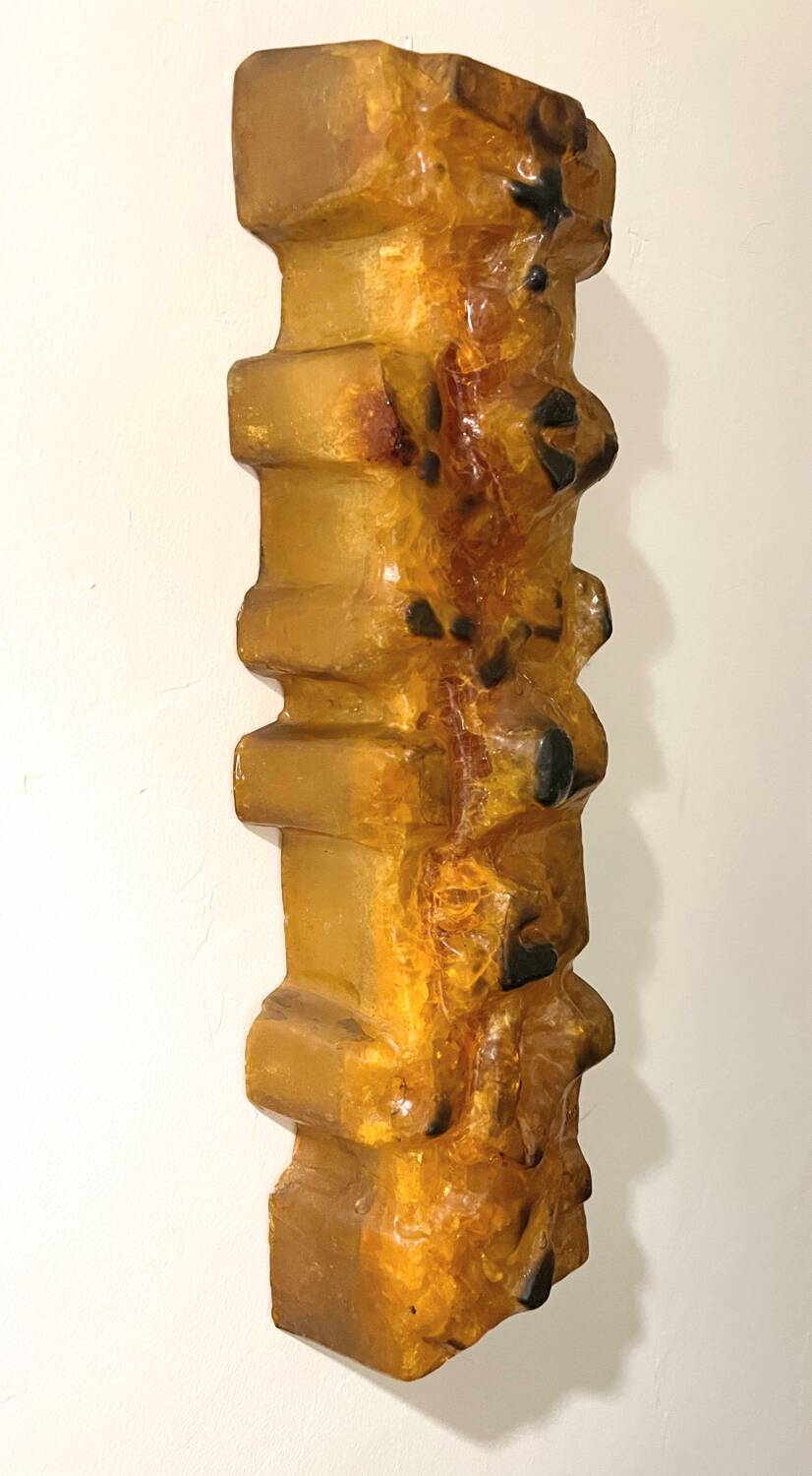 Matius Totem French Pop Art wall lights, sculpture, 1970