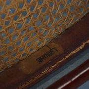 Chaise de bistrot originale vintage design Thonet avec assise mate