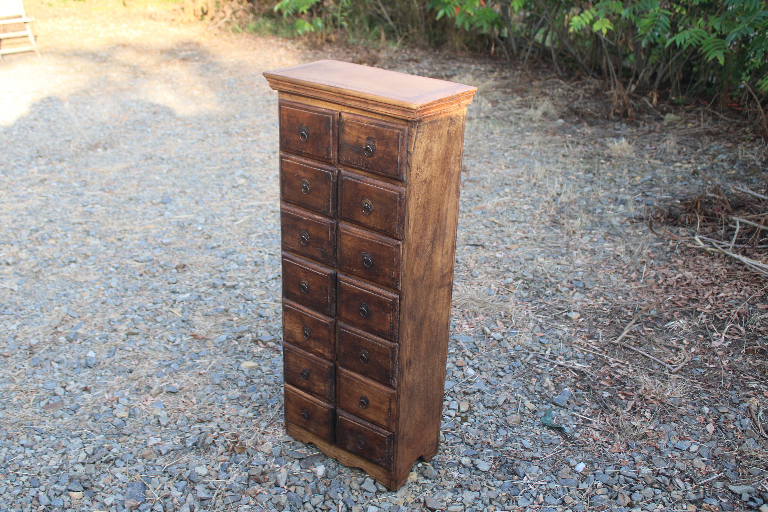Apothecary seed cabinet