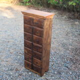 Apothecary seed cabinet