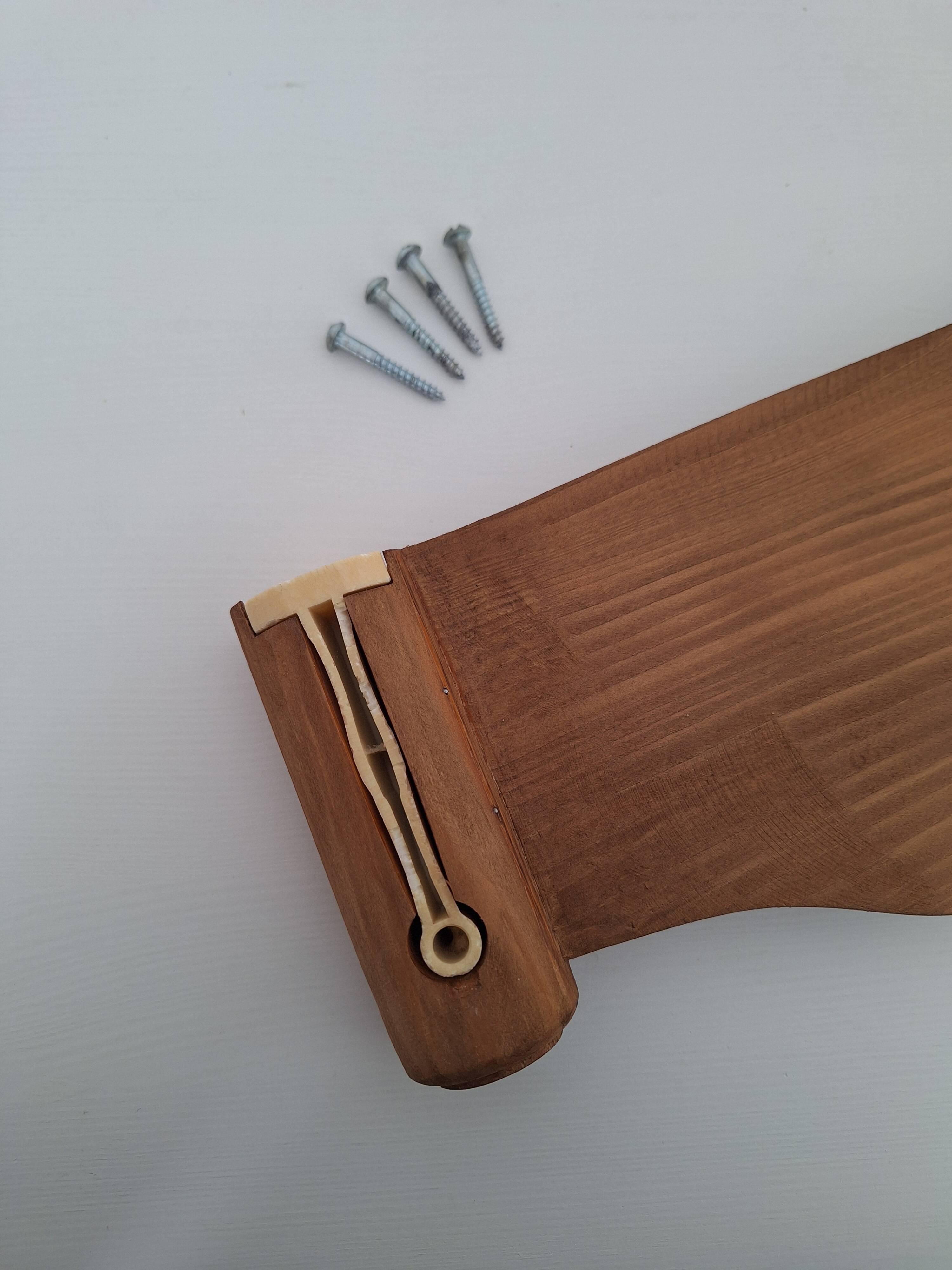 Etagère / Table murale en bois vintage