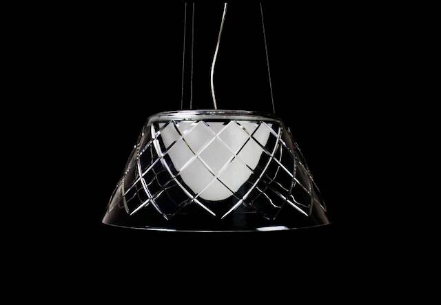 Chandelier lamp brand Flos Philippe Starck "Romeo Louis II S2" in crystal