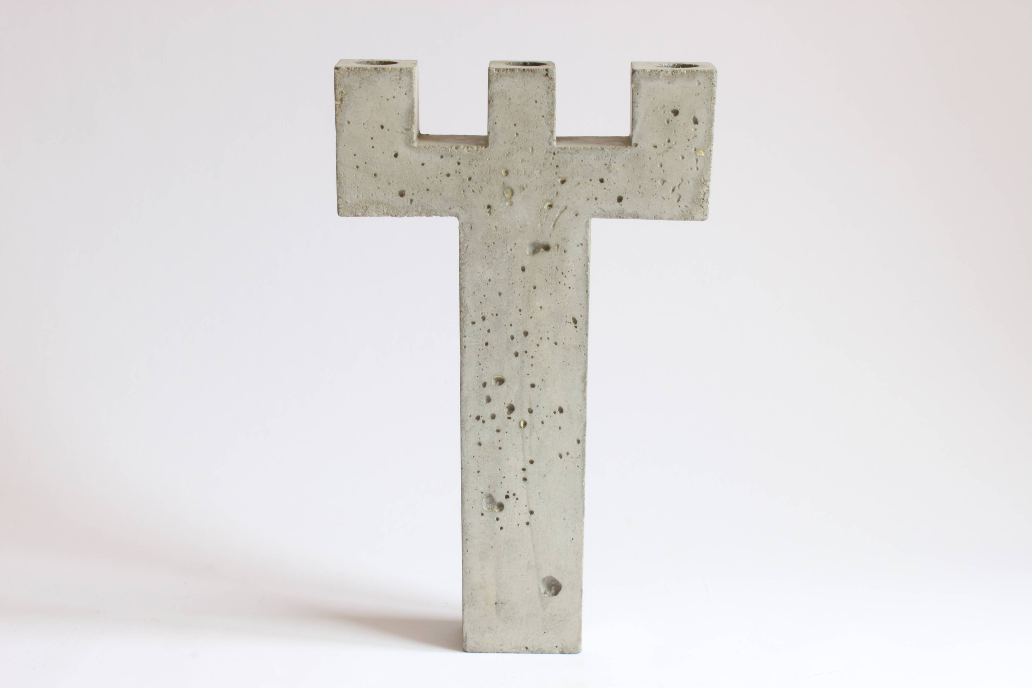 Concrete Triton Chandelier, 1990s