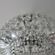 Lustre "Palwa" 6 fires in nickel brass and 60s crystal