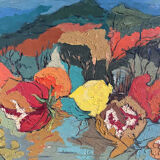 "The Cabin" oil on canvas, 1957