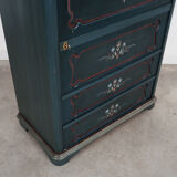 Pine laundry cabinet, Danish design, 1960s, production: Denmark