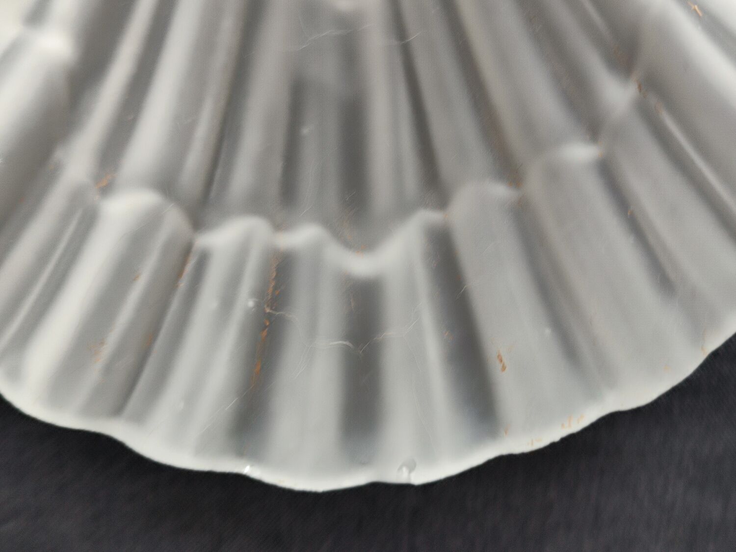 Pair of vintage shell wall lamp