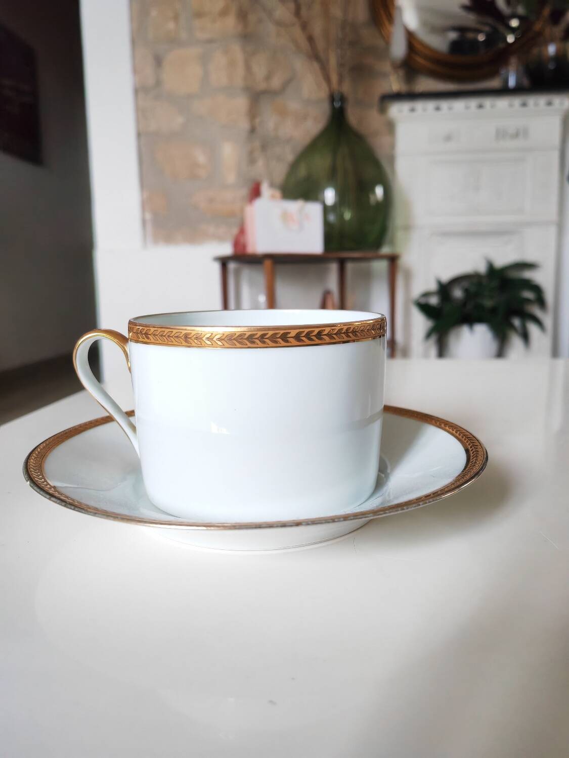 Limoges breakfast cup