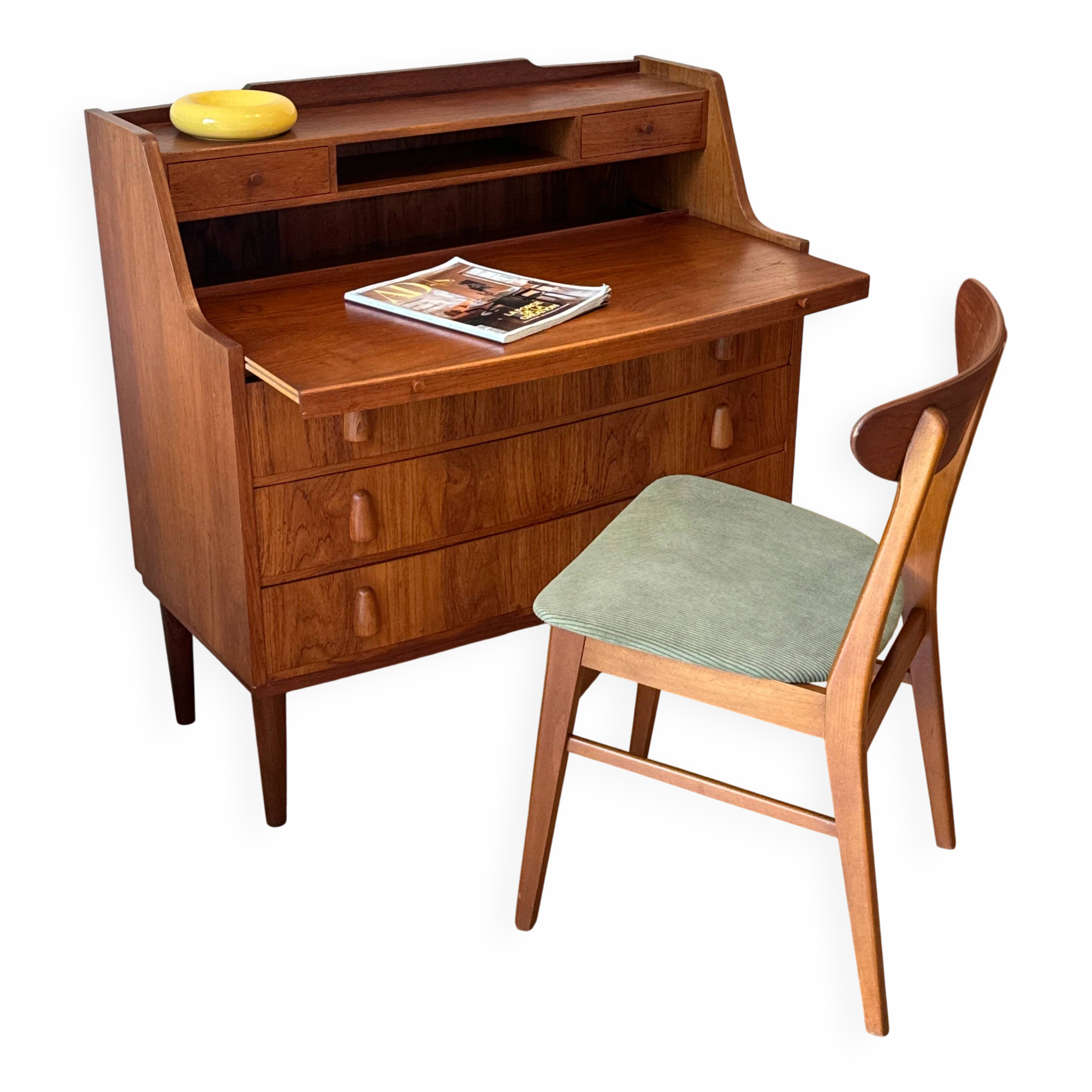 Vintage Scandinavian secretary "Oscar"