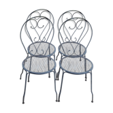 Iron garden chairs