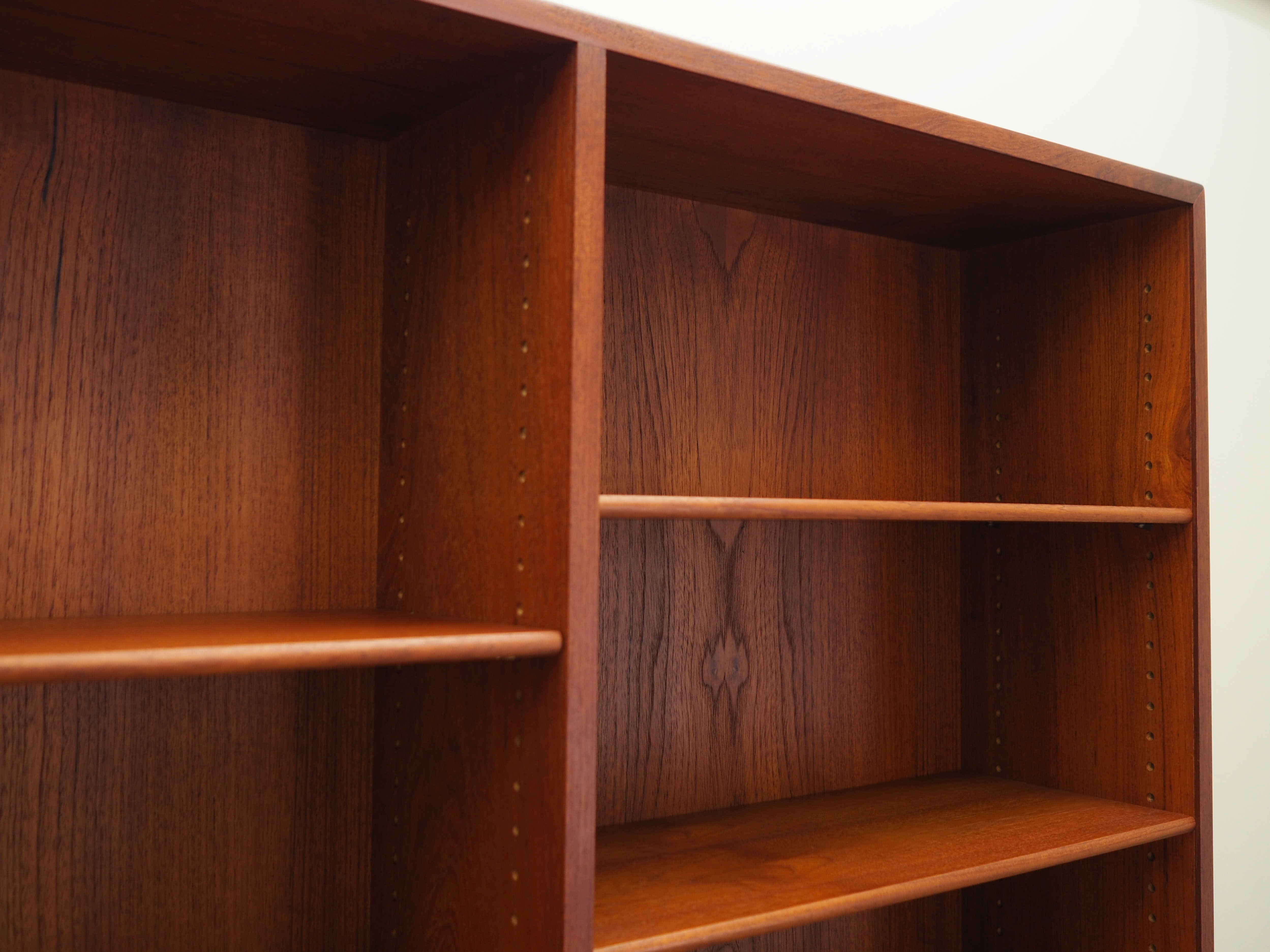 Teak bookcase, Danish design, 1960s, designer Børge Mogensen