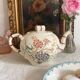 K&G Luneville Cornflower Polychrome Ironstone Teapot