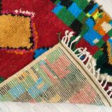 Handcrafted Moroccan Berber carpet 156 X 106 CM