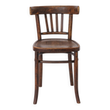 Vintage Wooden Desk Chair 1930s–1950s, Belgian Beech Wood Chair