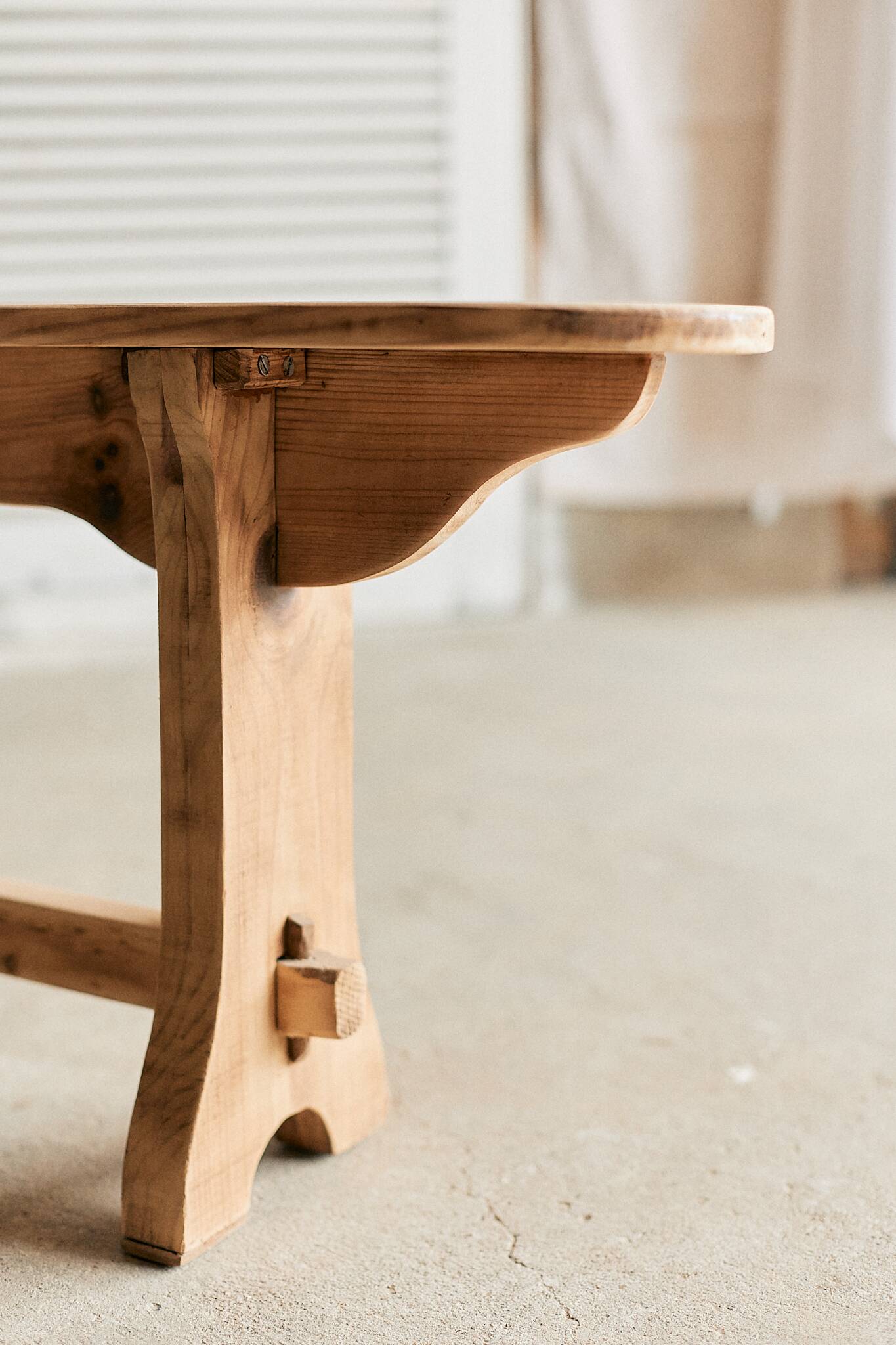 Vintage wooden bench